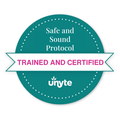 Safe and Sound Protocol, Trained and Certified provider badge